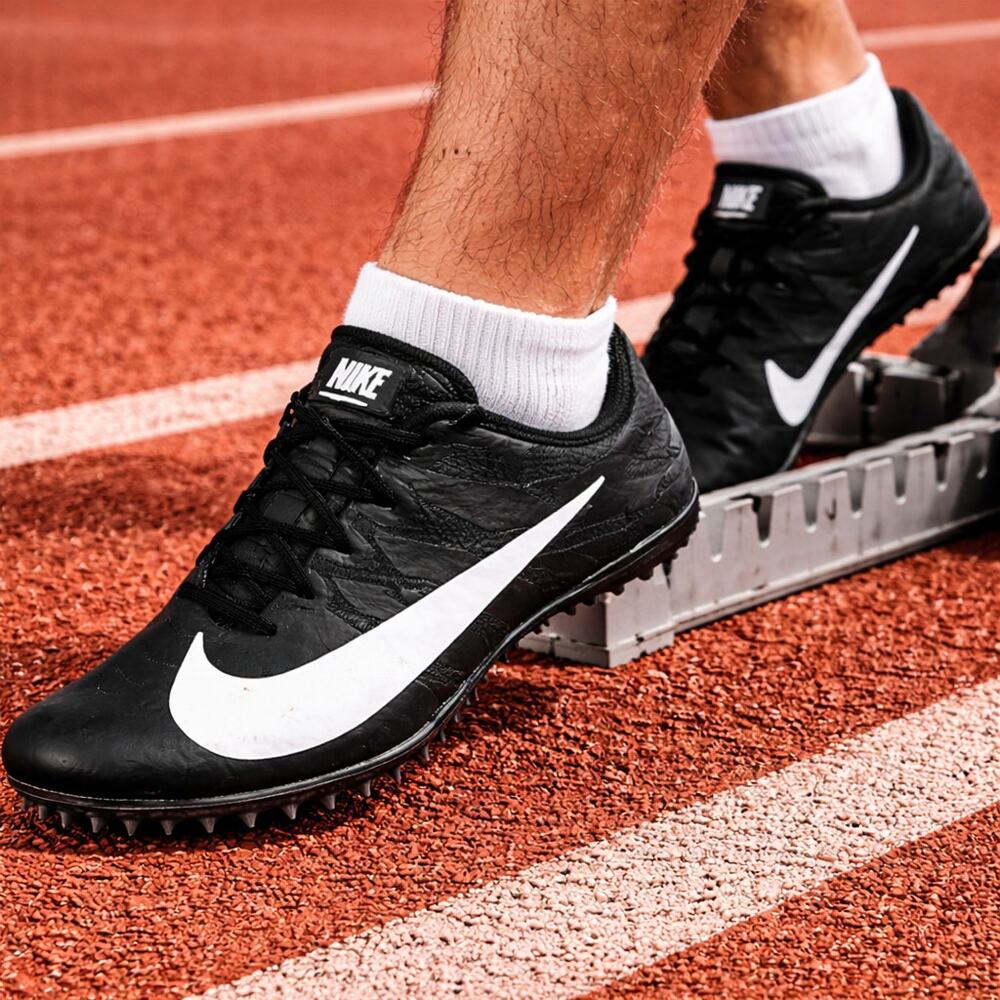 Nike Sprint Wing Track Spikes Black White Racing Shoes Men’s US 9 907564-001